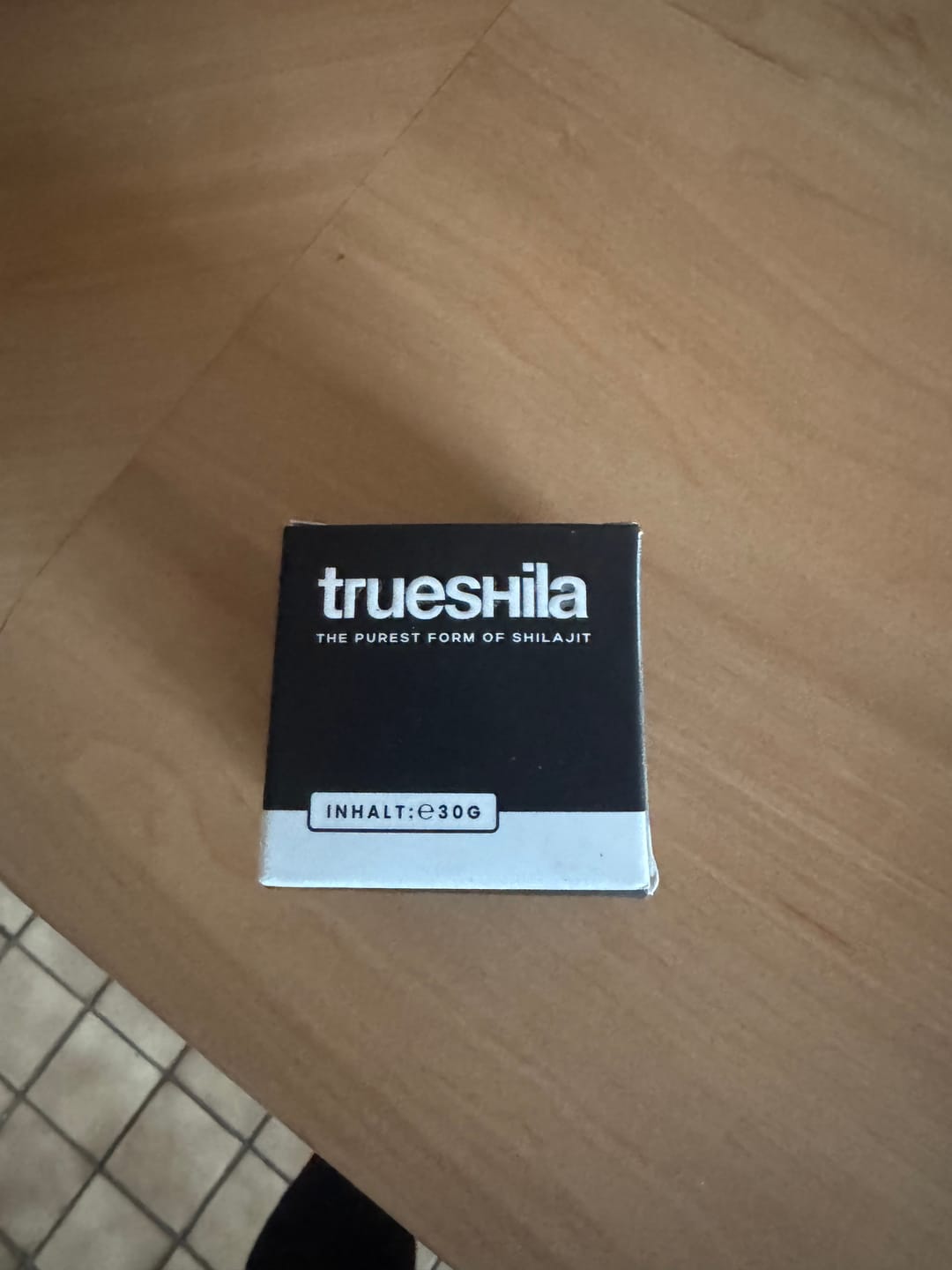 Customer photo review of 100 % reines Premium-Shilajit (Naturprodukt)