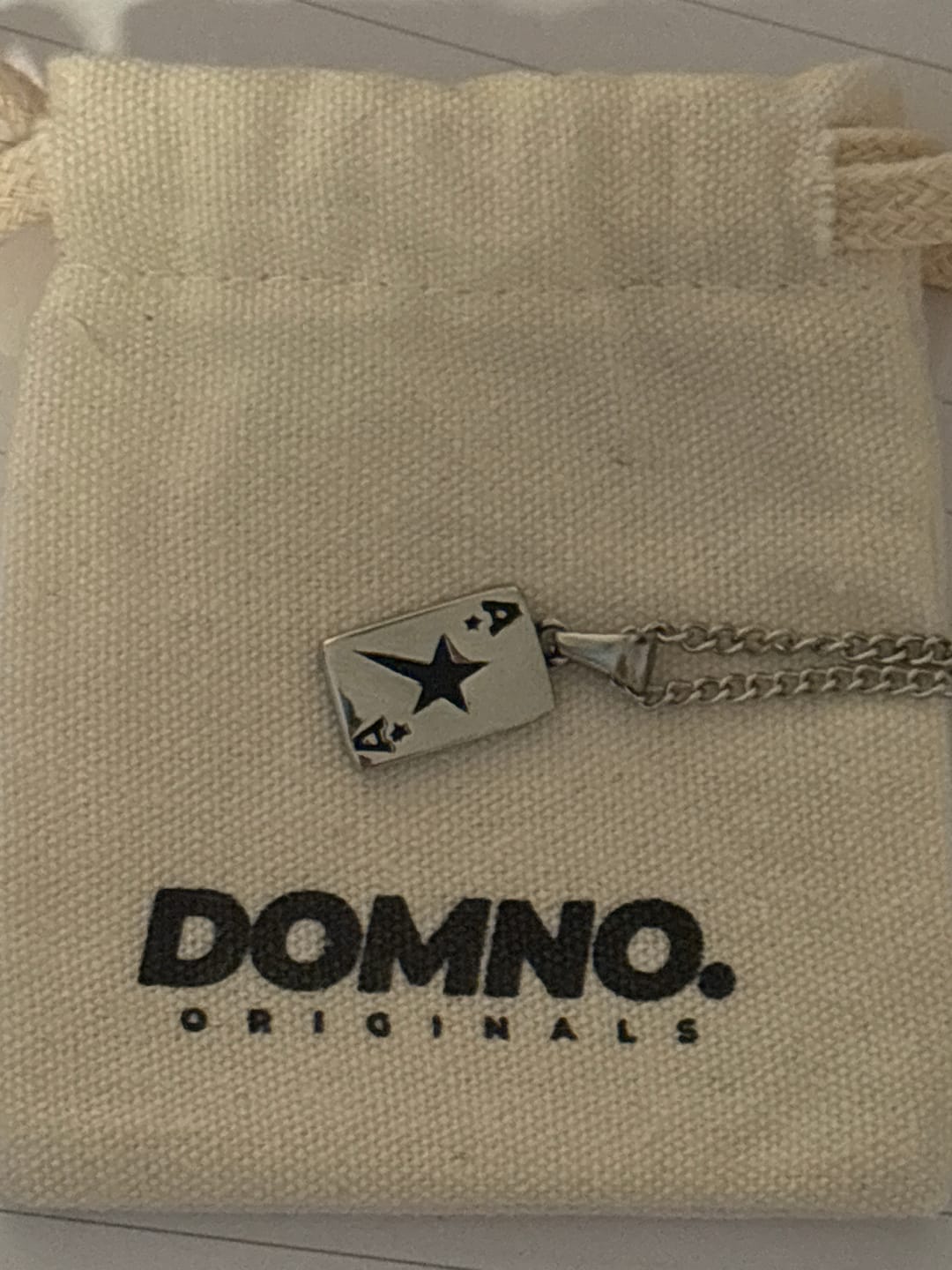 Customer photo review of Ace Of Stars Pendant
