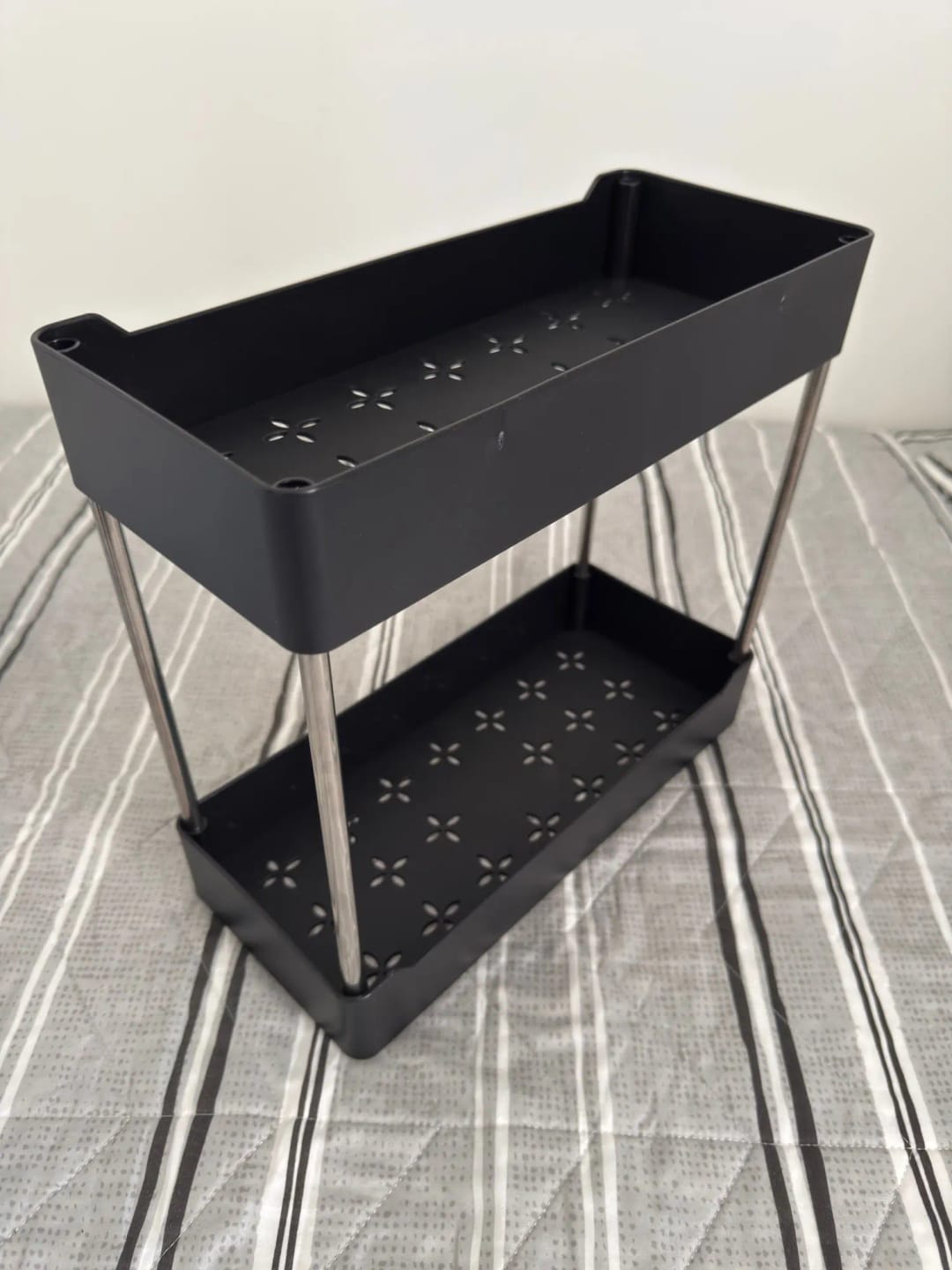 Customer photo review of DOESS Multifunctional Kitchen Shelf- Black
