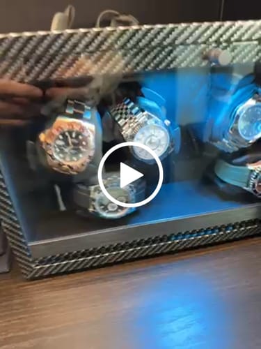 Customer video review of SEA-DWELLER DEEPSEA 44MM CUSTOM ALL BLACK DEEP BLUE DIAL