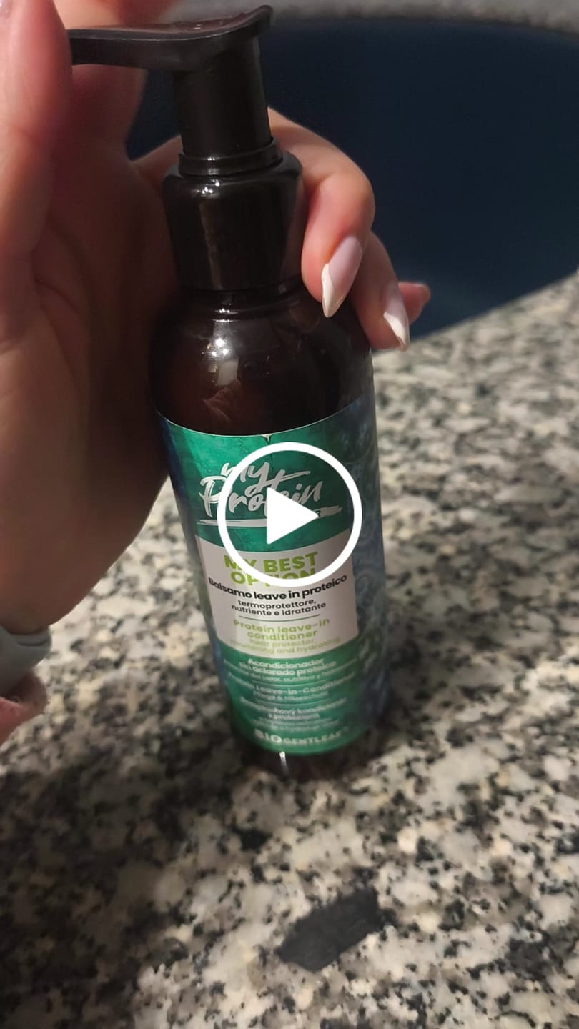 Customer video review of Bio Gentleaf My Best Option Protein Leave In Conditioner 200ml