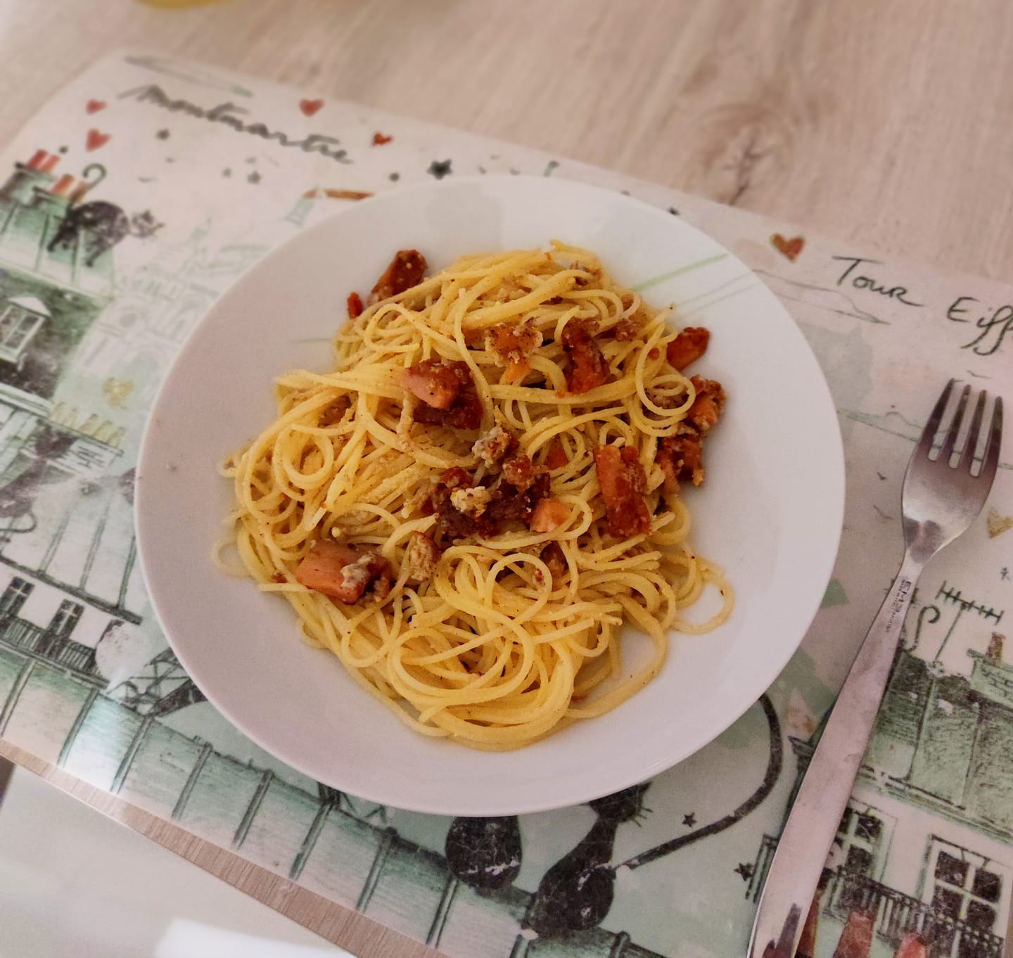 Customer photo review of Pancetta Affumicata vegetale Bio 250 g - Fermaggio®