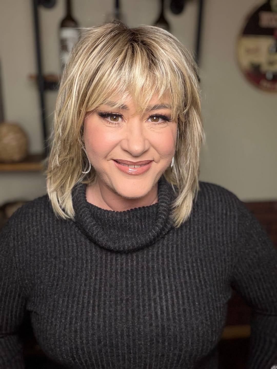 Customer photo review of DOUBLE DARE - Sunlit Beige Blonde