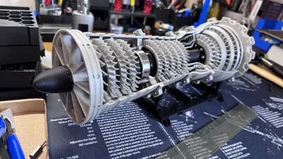 Customer photo review of Turbojet/Turbofan Engine - E01