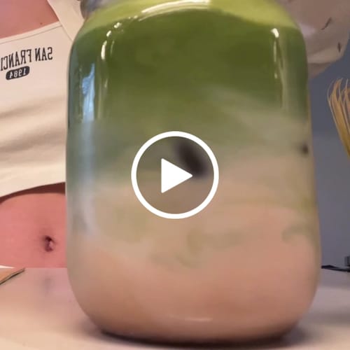 Customer video review of Matcha Premium Barista