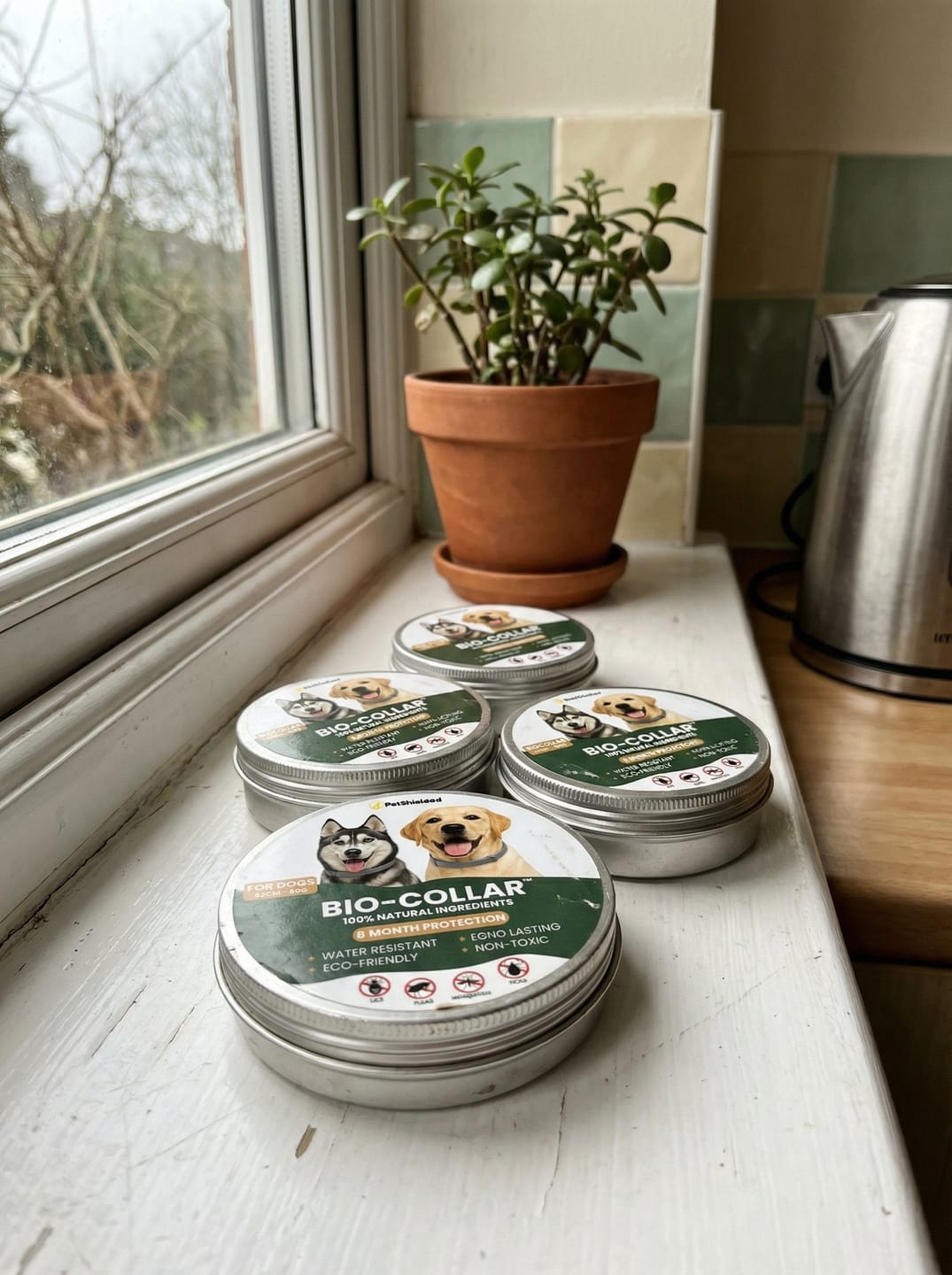 Customer photo review of BIO-COLLAR™ - 8 Months Natural Flea & Tick Protection
