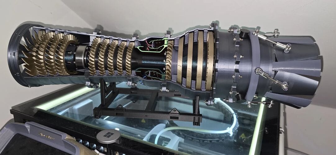 Customer photo review of Turbojet/Turbofan Engine - E01