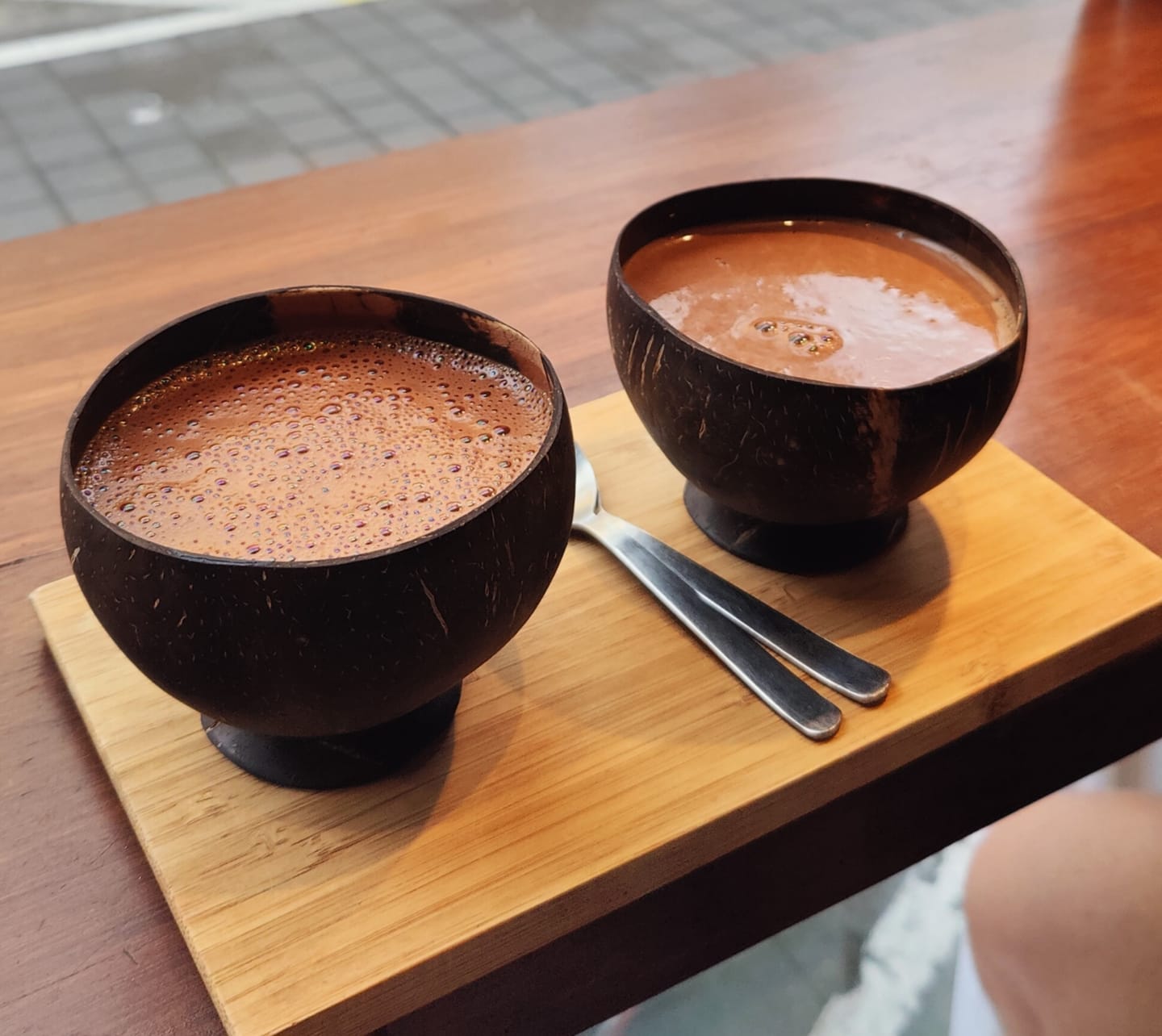 Customer photo review of Masala Kick Ceremonial Cacao Blend - Tin 300g