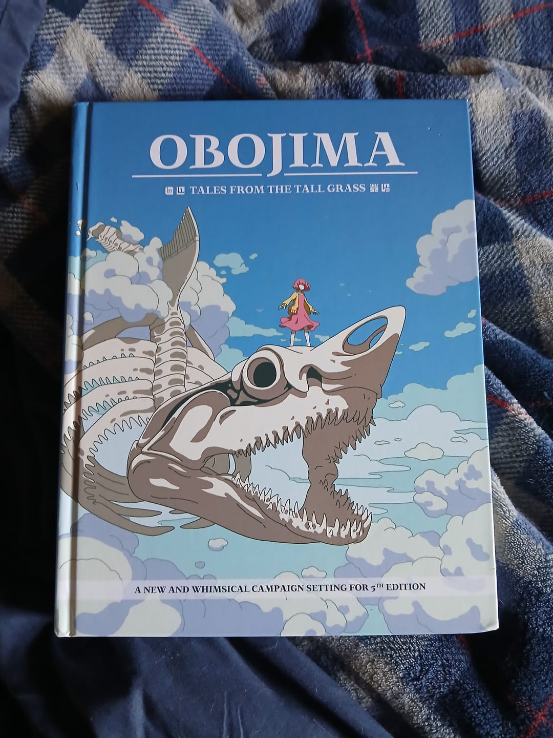 Customer photo review of Obojima: Tales from the Tall Grass – Hardcover 5E Campaign Book
