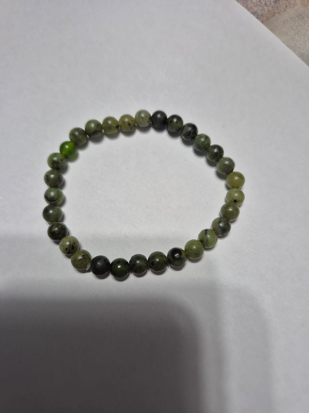 Customer photo review of Bracelet Jade