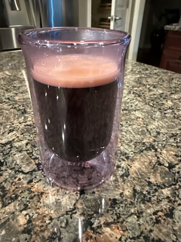 Customer photo review of FLUR Tasting Glasses