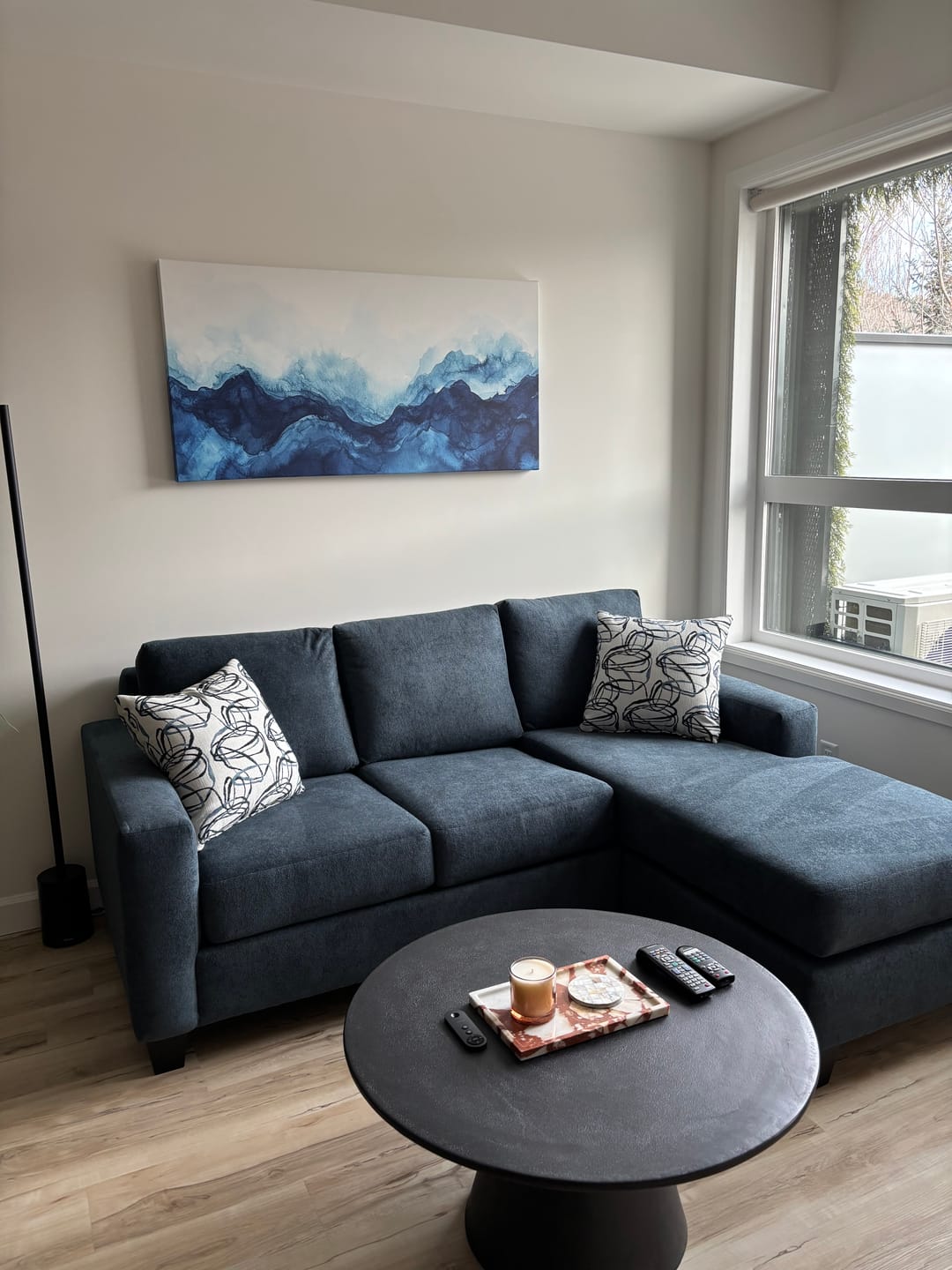 Customer photo review of BLUE NATURE CANVAS