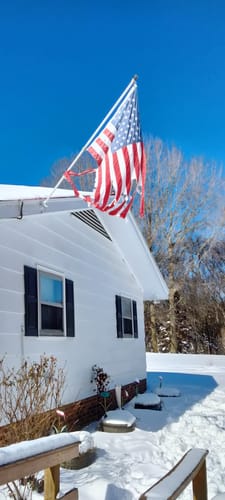 Customer photo review of 3' x 5' American Flag