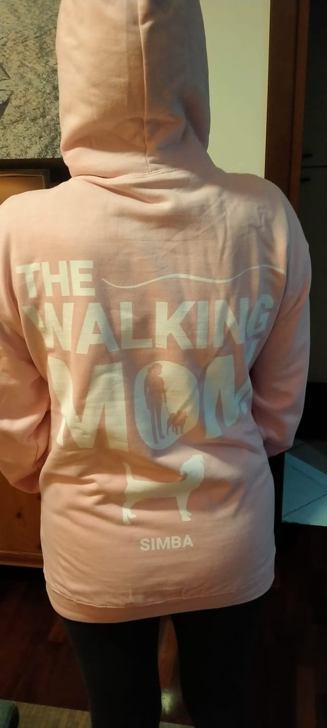 Customer photo review of The Walking Dad - Felpa personalizzata