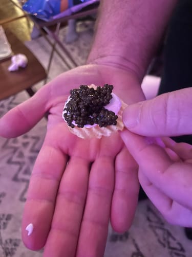 Customer photo review of Osetra Caviar