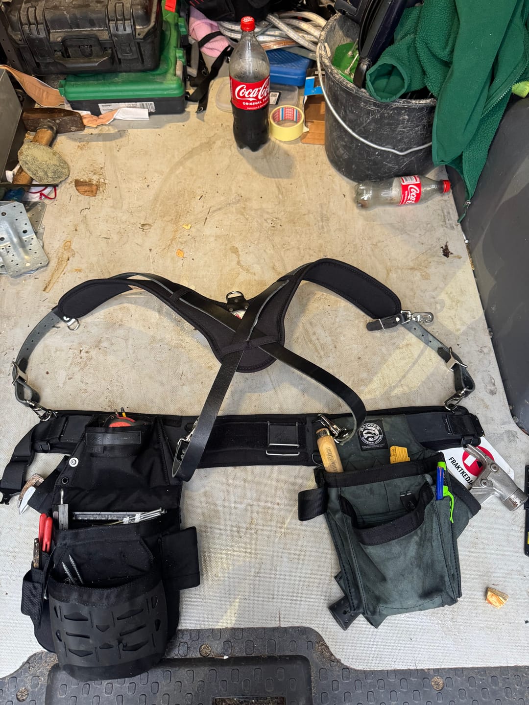 Customer photo review of Occidental Leather Toolbelts | 5055 Stronghold® Suspension System