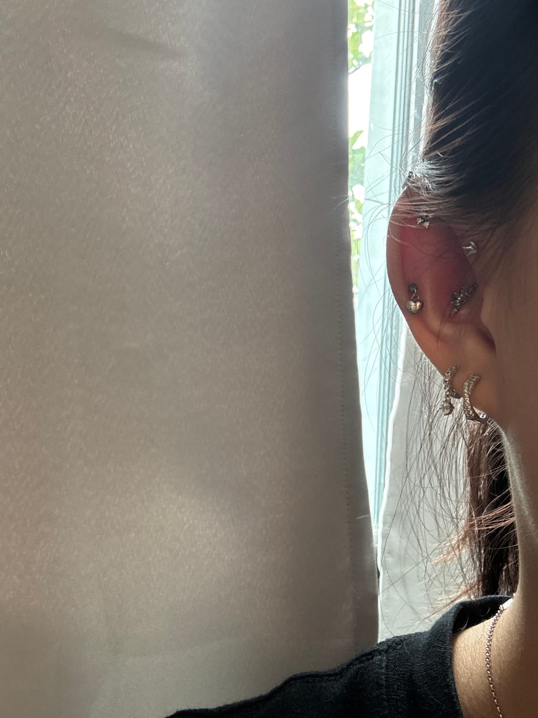 Customer photo review of Gentle Piercing