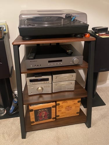Customer photo review of Eiffel AS07 Record Player Stand