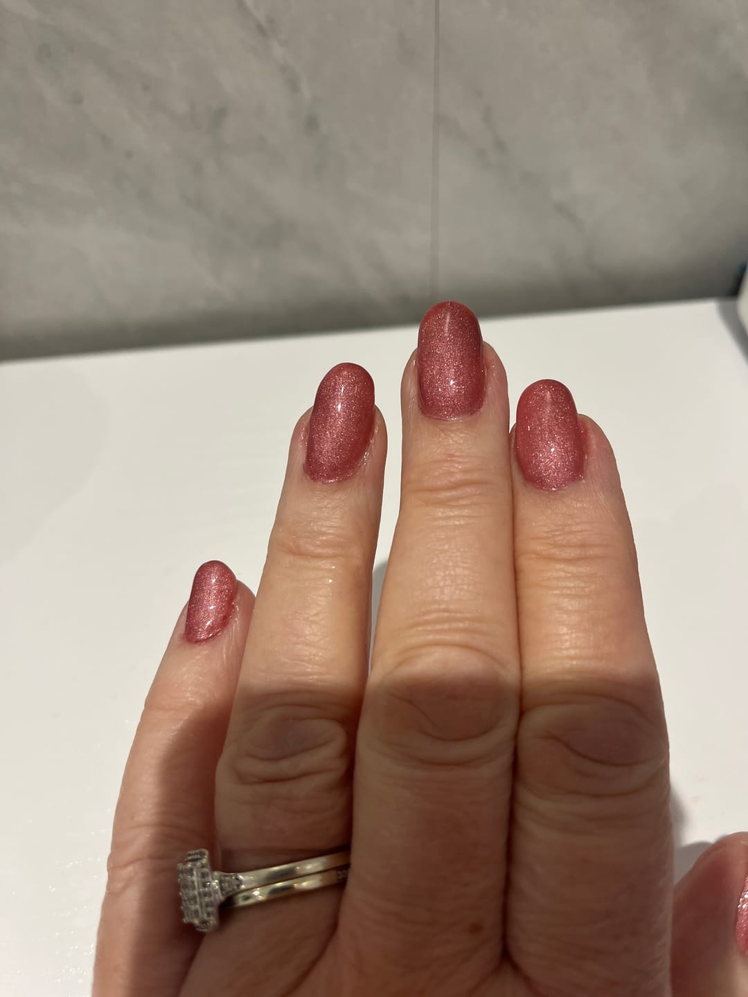 Customer photo review of Semilac 662 Rosé Gloss UV Gel Polish