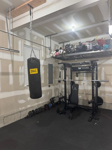 Customer photo review of Major Fitness F22 All-In-One Home Gym Power Rack