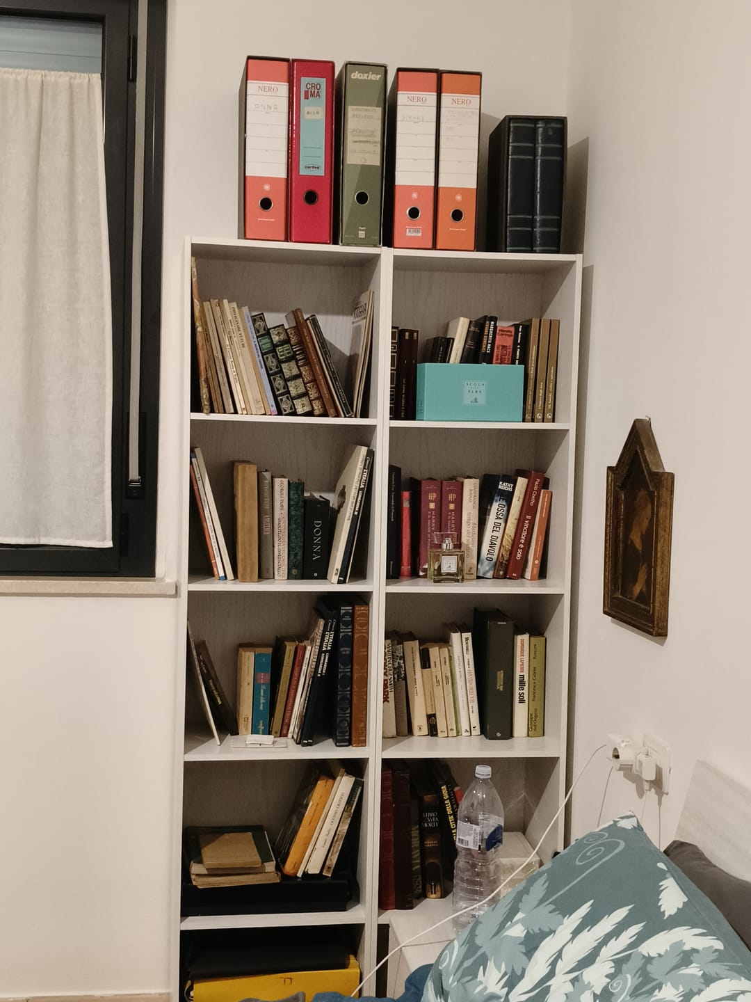 Customer photo review of Libreria Componibile Multifunzionale in MDF e Frassino, Vari Formati e Colori