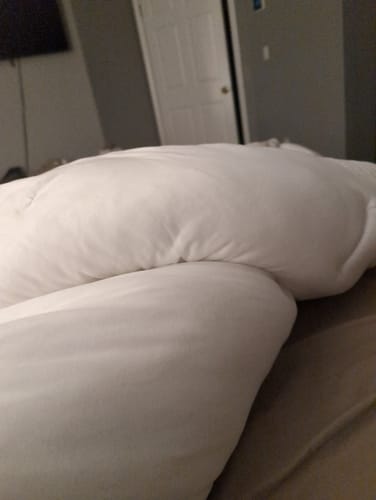 Customer photo review of MarshMellow Comforter