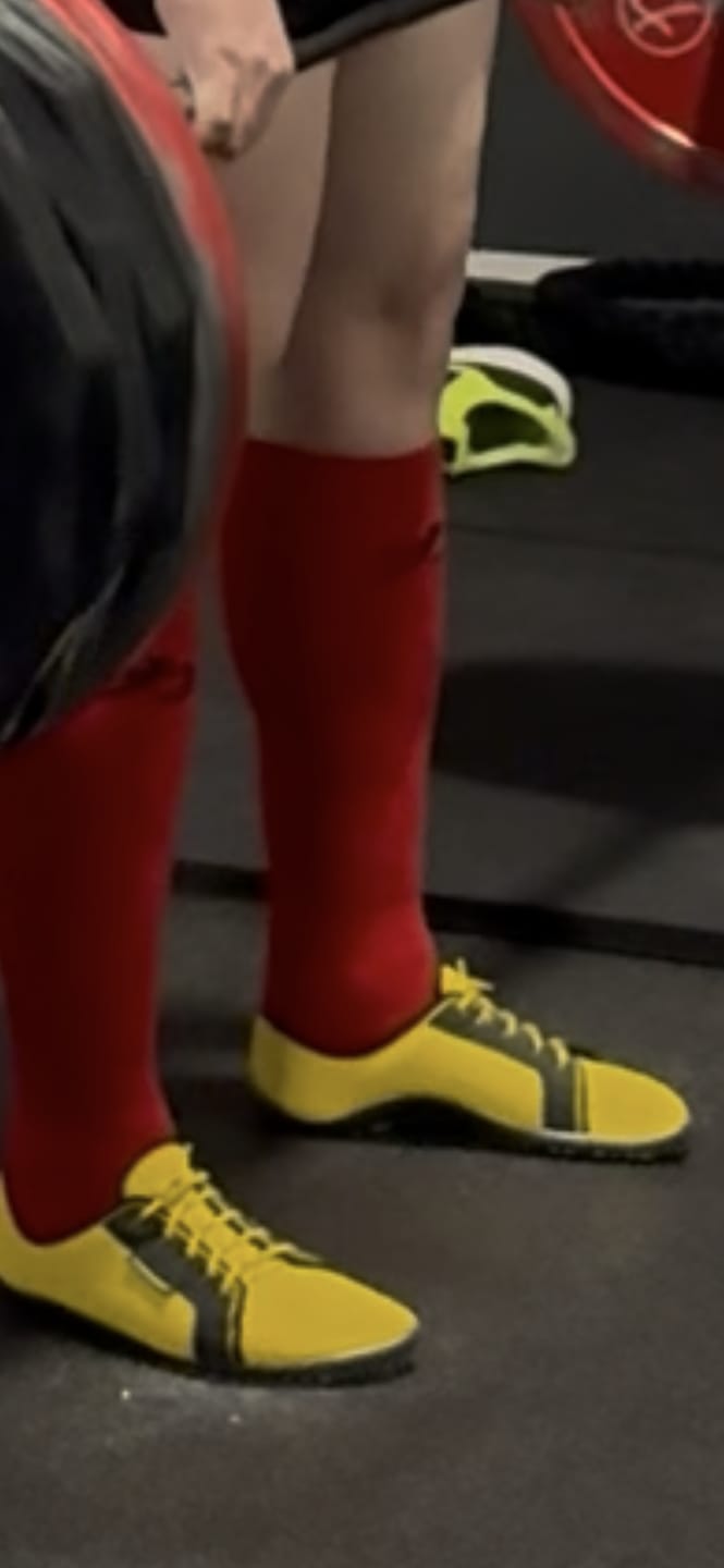 Customer photo review of Diablo Deadlift / Weightlifting Socks