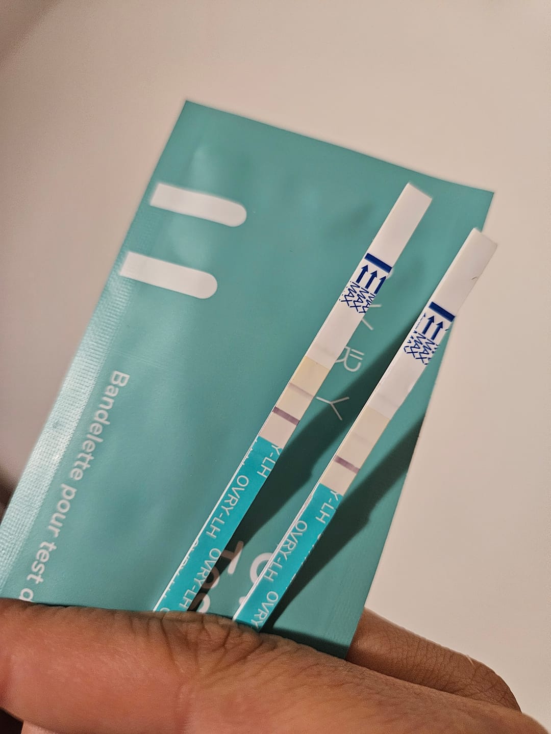 Customer photo review of Ovulation Test Strips