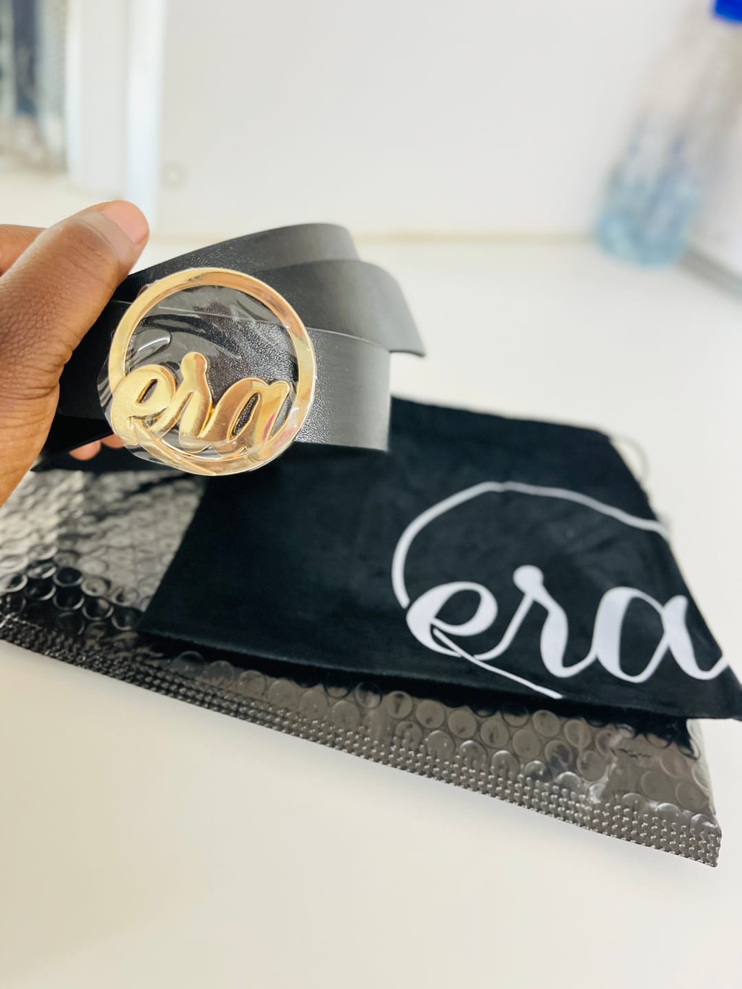 Customer photo review of Small Era Belt