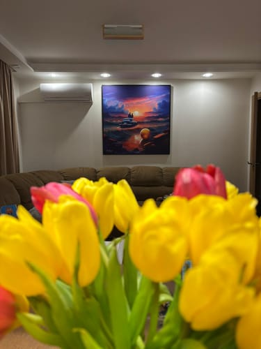 Customer photo review of Paveikslas "Better Than Gold"