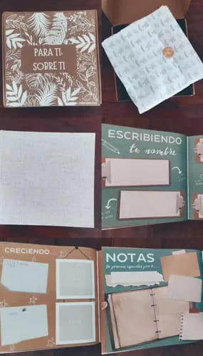 Customer photo review of Álbum para bebé - "UN LIBRO PARA TI, SOBRE TI" - Su historia de 0 a 18 años + Empaque de REGALO