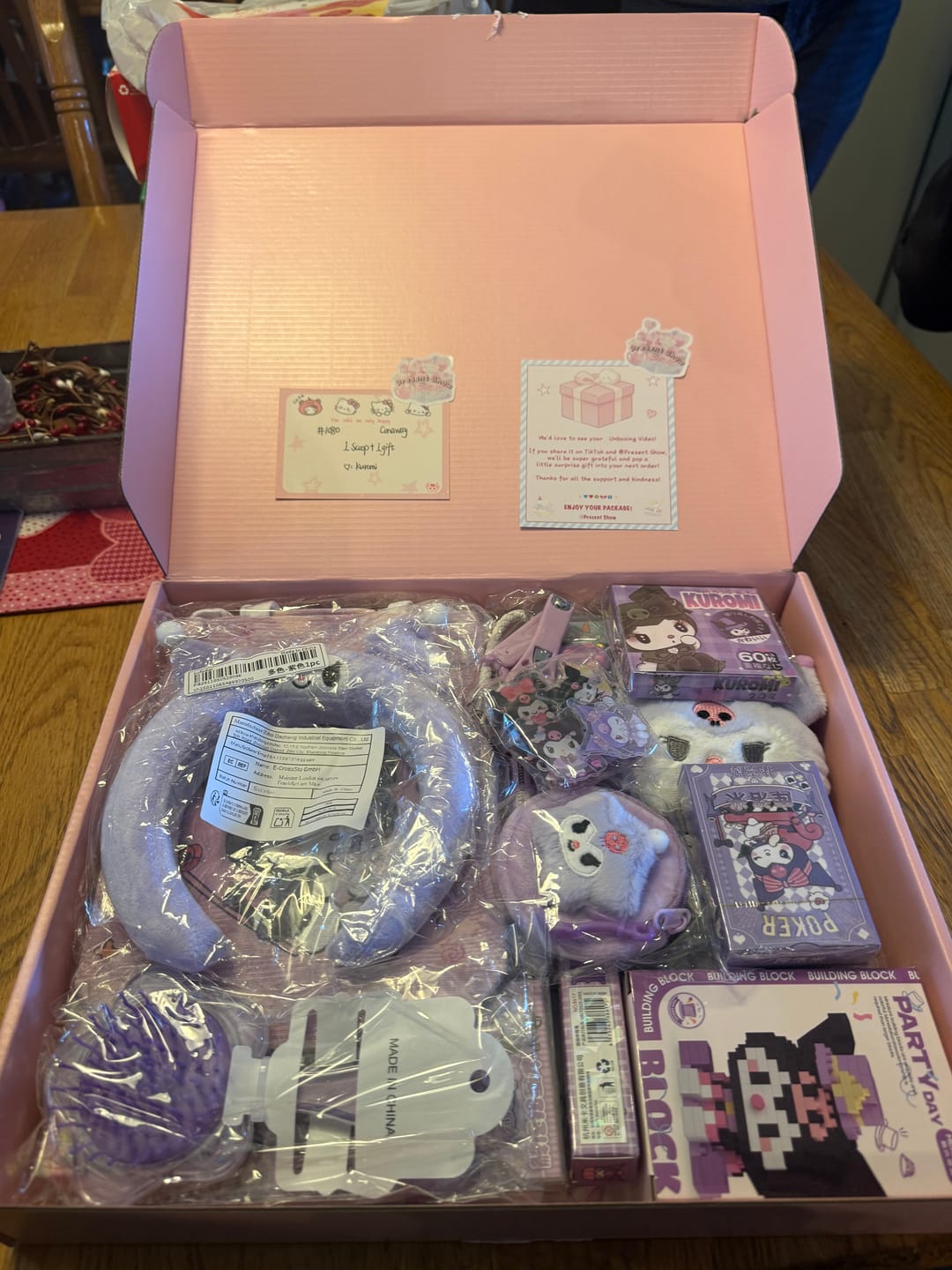 Customer photo review of A-Mystery Lucky Scoop Game