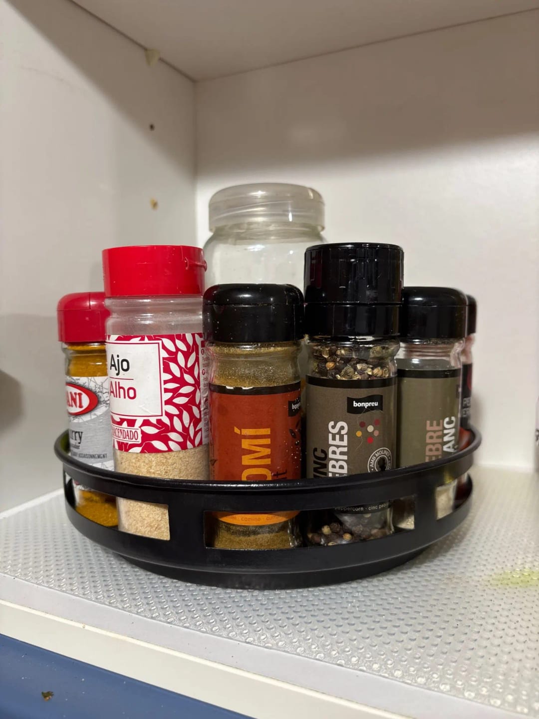 Customer photo review of DOESS Spice Rack Arco -3 Layers