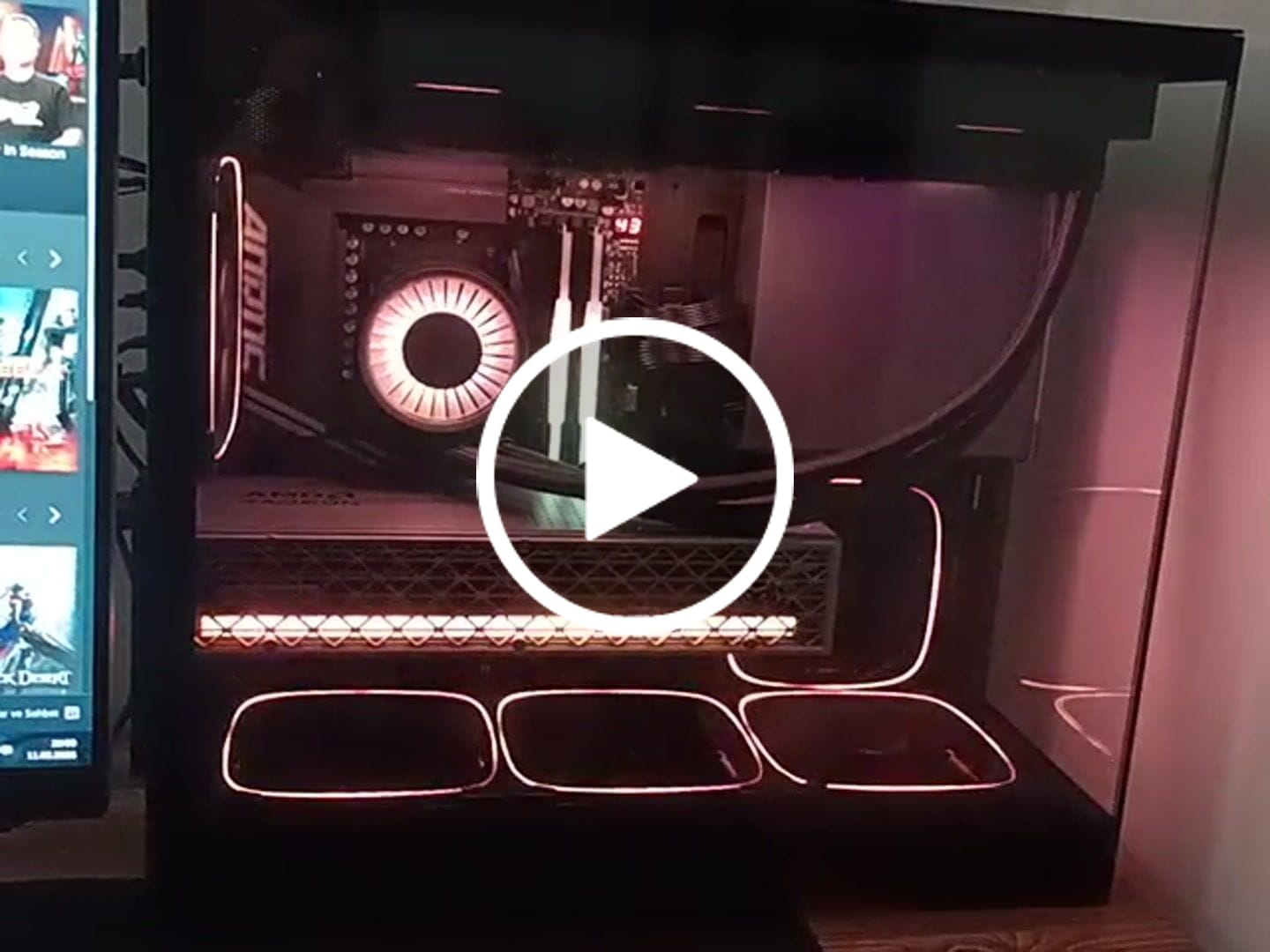 Customer video review of Geometric Future Model 5 Bilgisayar Kasası