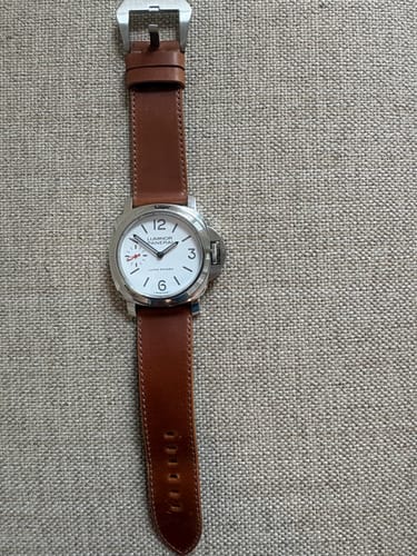 Customer photo review of Amaretto Shell Cordovan for Panerai