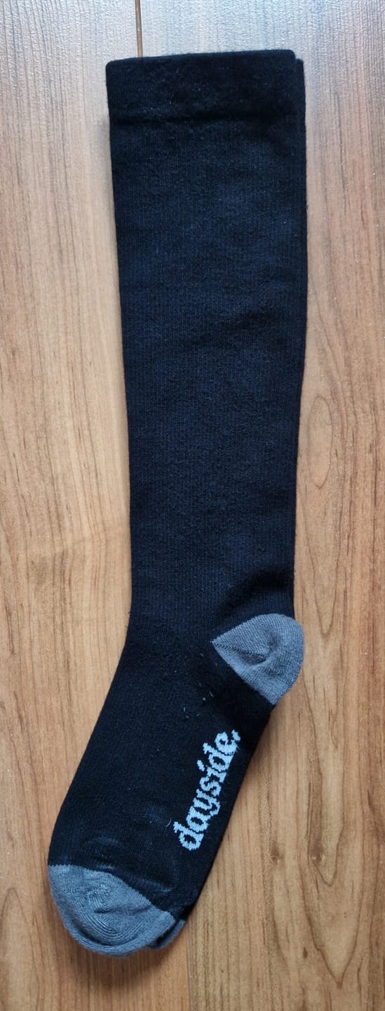 Customer photo review of Midnight Blend Compression Socks
