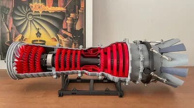 Customer photo review of Turbojet/Turbofan Engine - E01