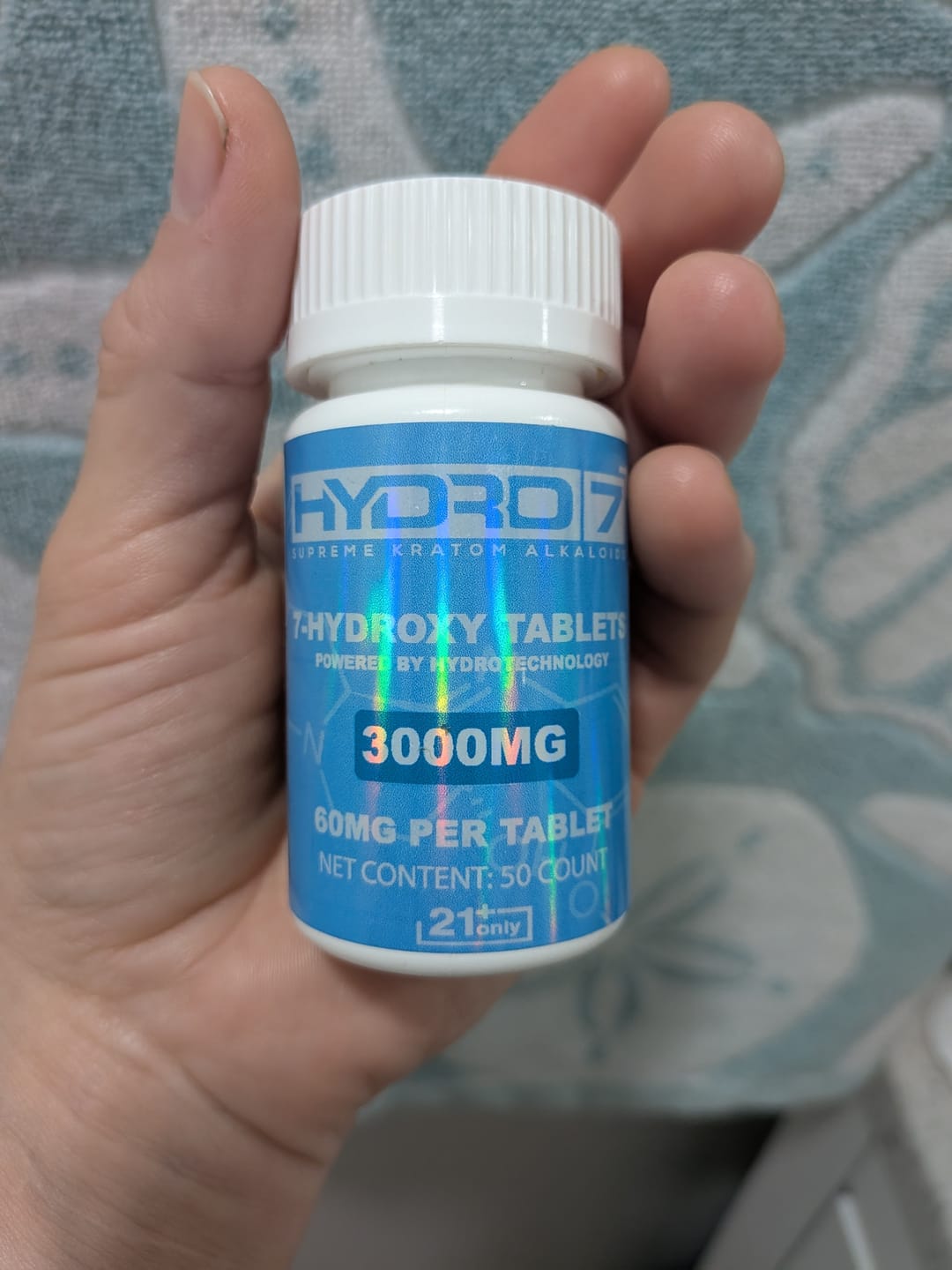 Customer photo review of 7-Hydroxy Tablets - 50MG (4 Count) 200MG