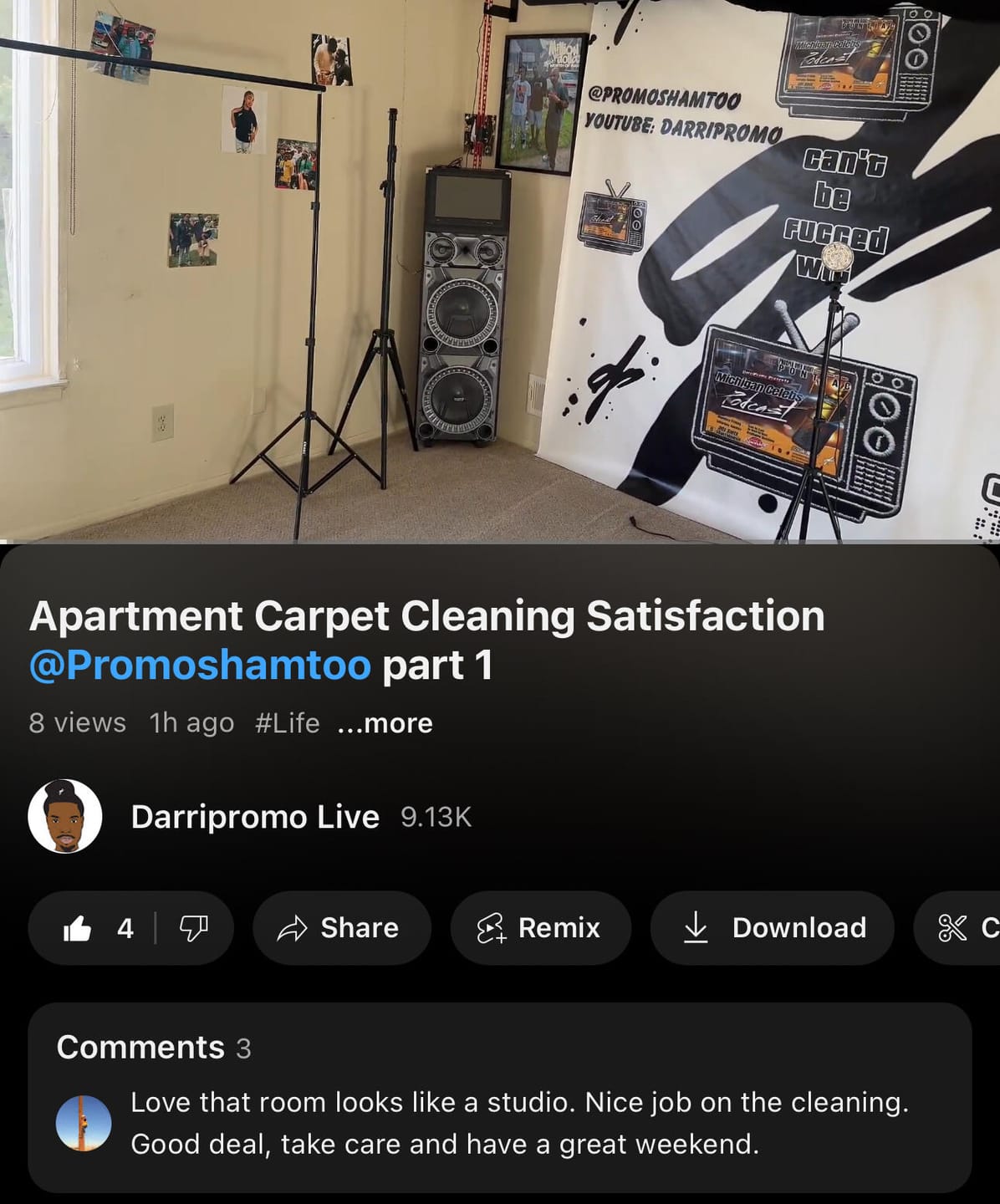 Customer photo review of Thrasher Carpet Soap