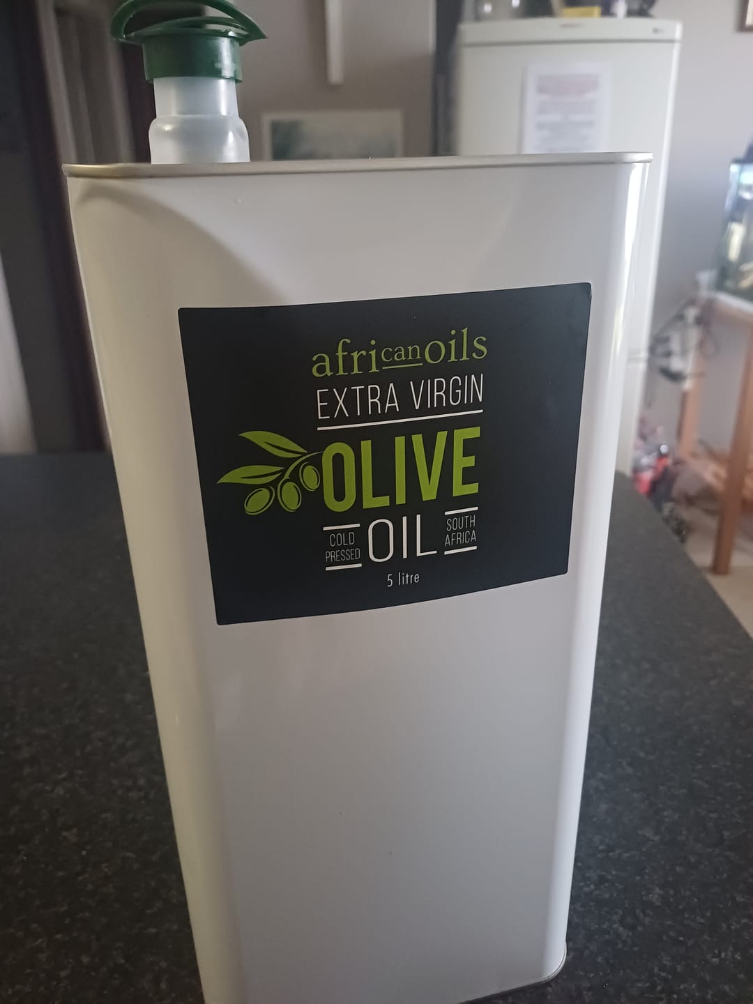 Customer photo review of 5L Karoo Gold – Extra Virgin Olive Oil (2025 Harvest)