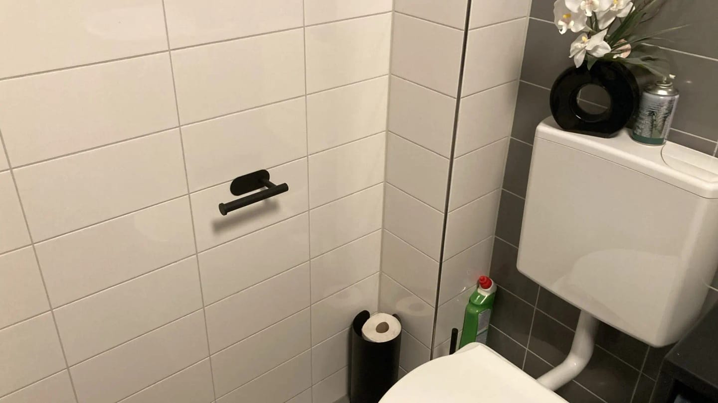 Customer photo review of Toilet Paper Holder Silhouette -Black