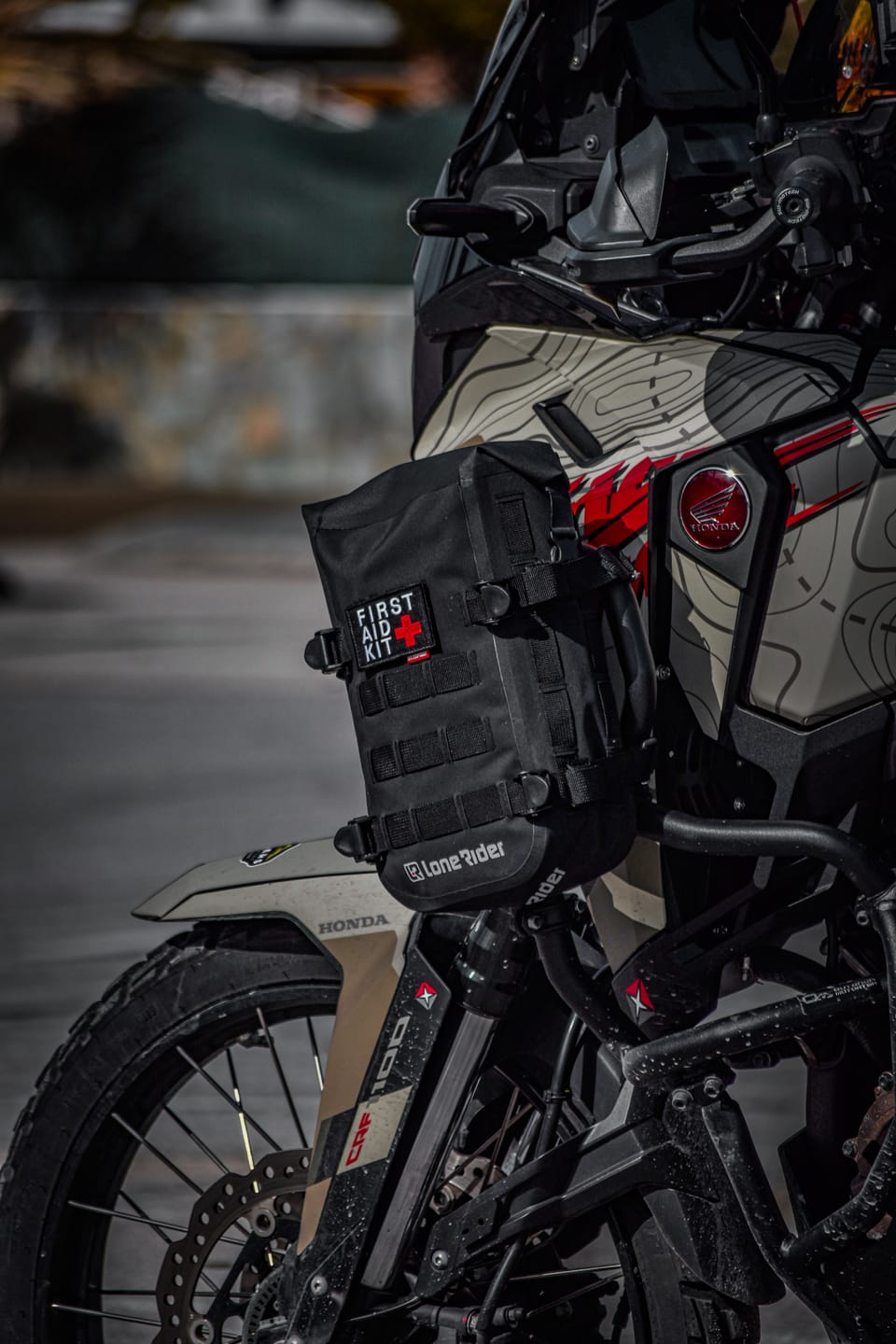 Customer photo review of Lone Rider World Flags