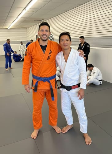 Customer photo review of Core Orange Brazilian Jiu Jitsu Mens BJJ Gi