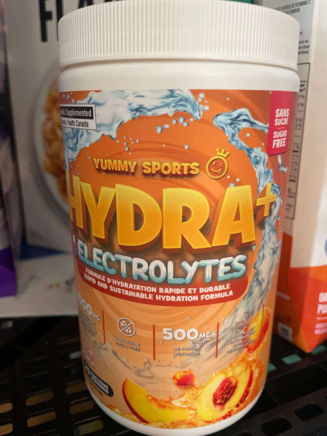 Customer photo review of Yummy Sports - Hydra + Électrolytes - 525g