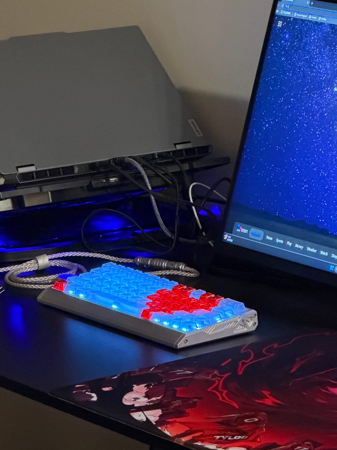 Customer photo review of IQUNIX EV63 Hall Effect Keyboard
