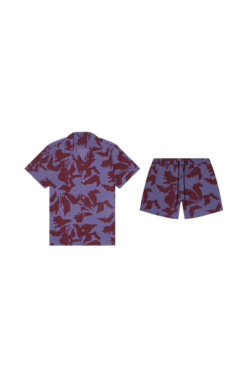 Customer photo review of Saint Tropez Cabana Set Burgundy Lilac