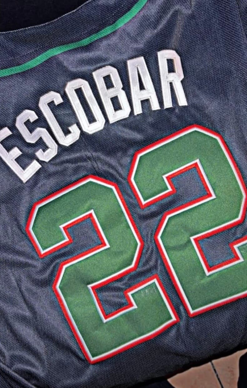 Customer photo review of Mexico Heritage Custom Baseball Jersey