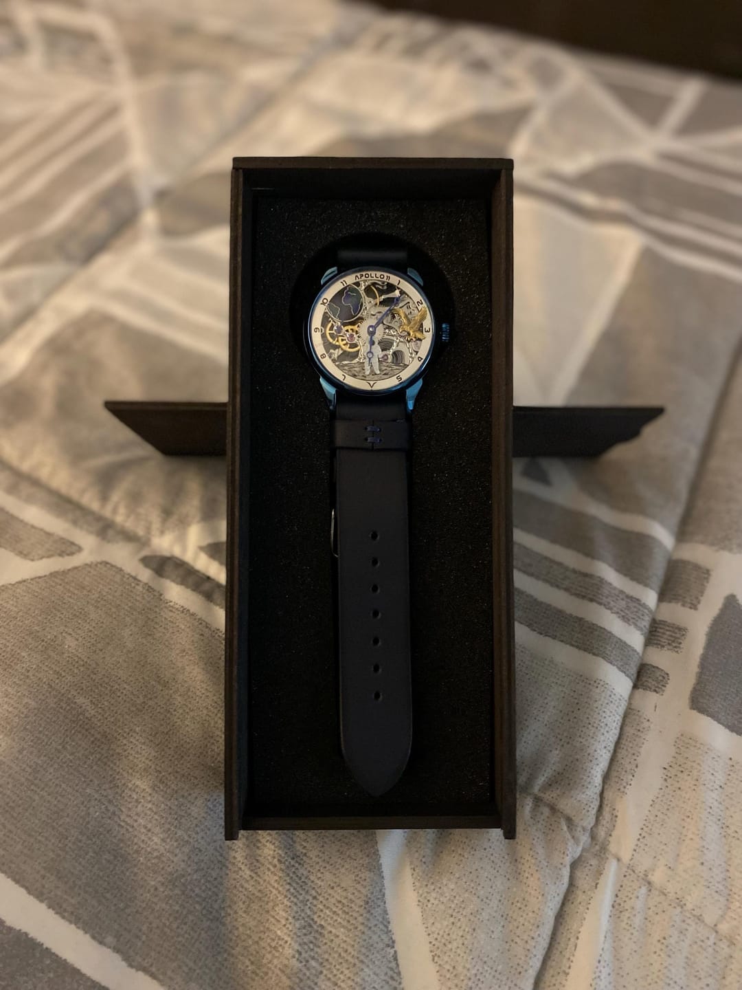 Customer photo review of Moon Skeleton Watch - Apollo 11
