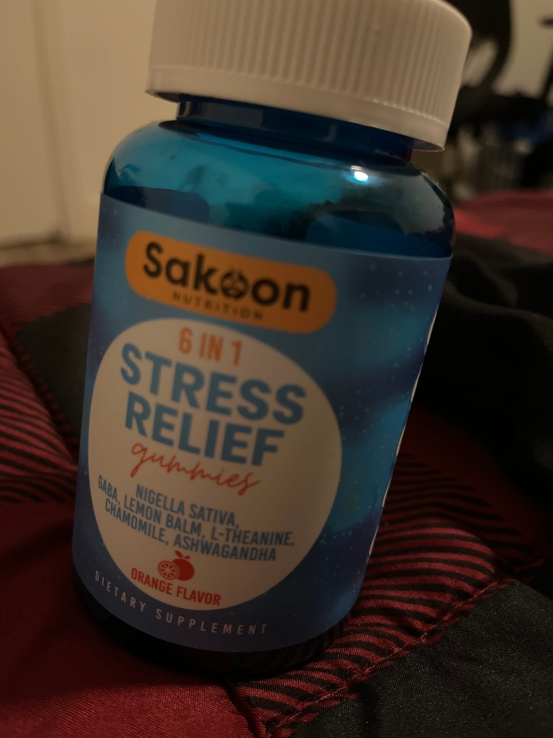 Customer photo review of 6 in 1 Stress Relief Gummies
