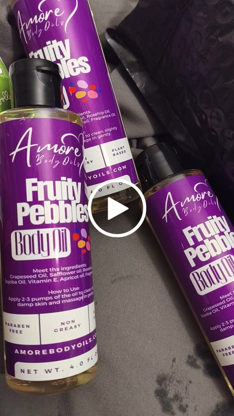 Customer video review of Fruity Pebbles - Body Oil